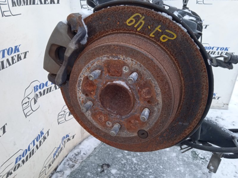 Диск тормозной Honda Odyssey 2006 RB1 K24A зад