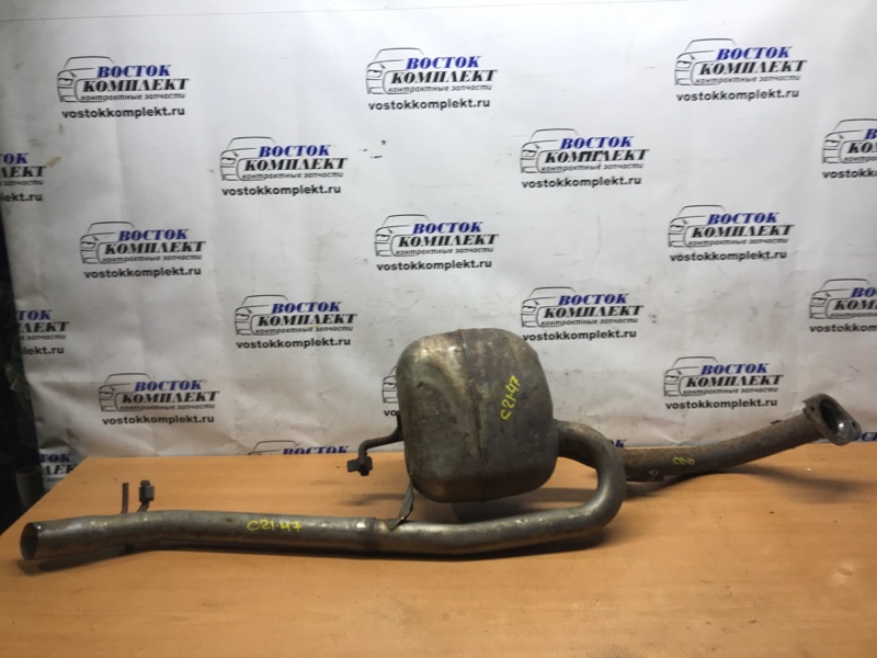 Глушитель Toyota Belta 2006 SCP92 2SZ-FE