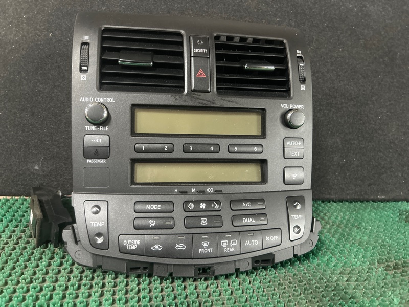 Блок управления климат-контролем Toyota Crown GRS202 3GR-FSE