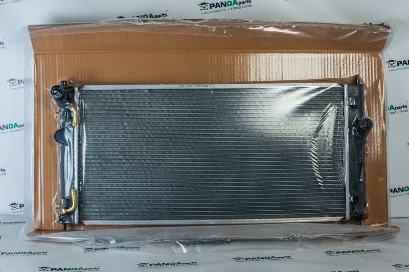 Радиатор двигателя Toyota Celica ZZT230 1ZZ-FE