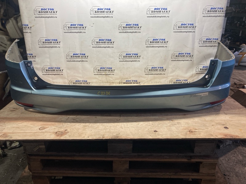 Бампер Nissan Serena 2012 HFC26 MR20DD зад
