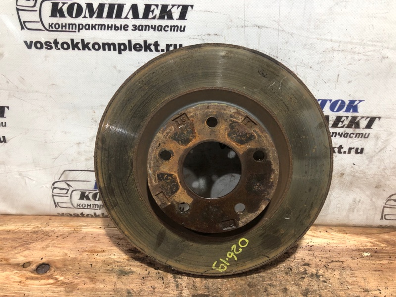 Диск тормозной Mitsubishi Delica D:5 2008 CV5W 4B12 перед