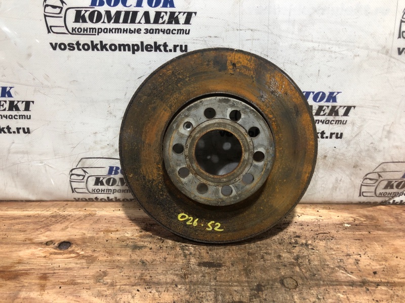 Диск тормозной Volkswagen Touran 2010 1T3 CAVC перед