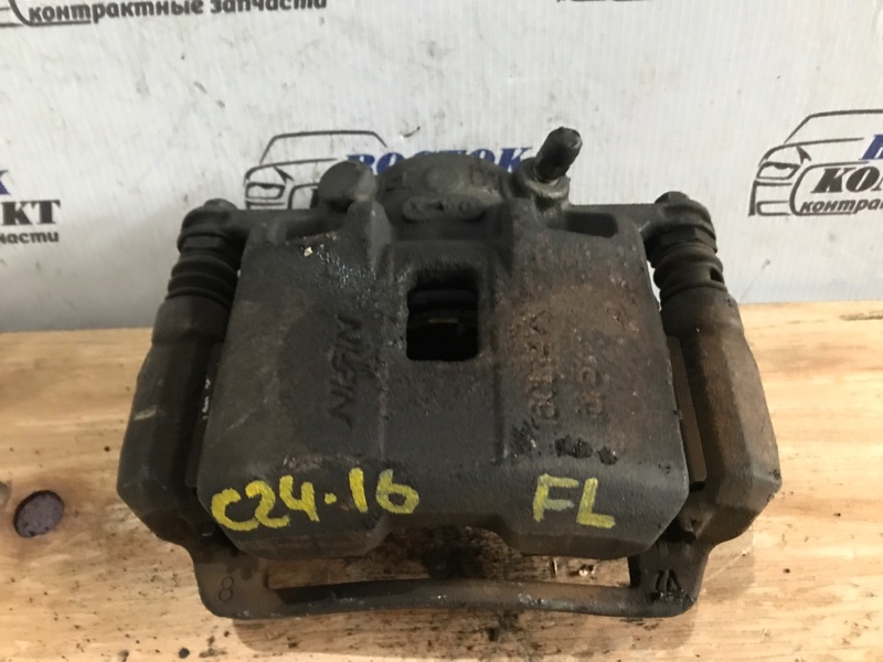 Суппорт Honda Airwave 2005 GJ2 L15A перед лев