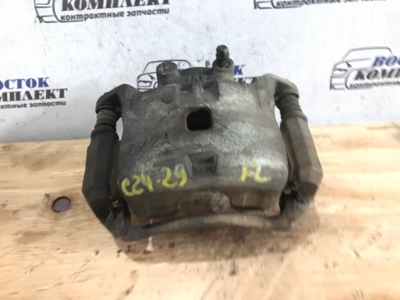 Суппорт Nissan Note 2014 E12 HR12DE перед лев