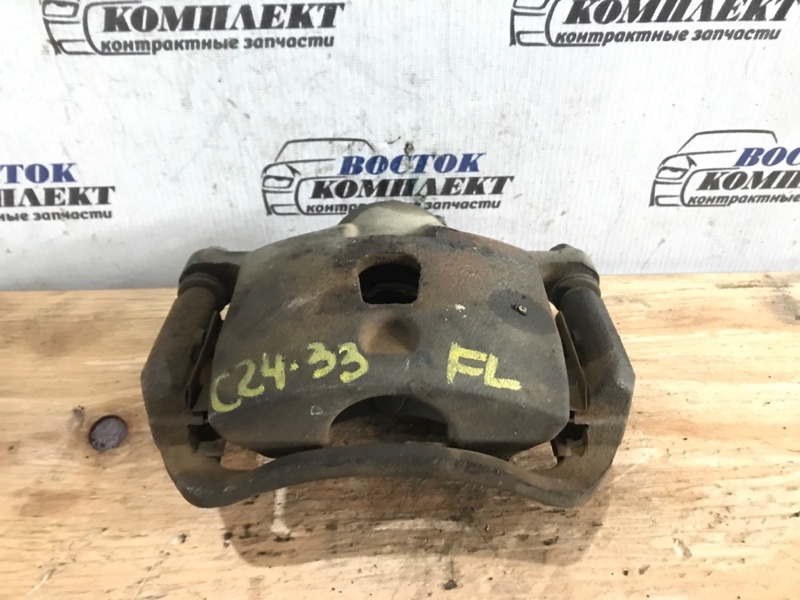 Суппорт Nissan Tiida 2010 NC11 HR15DE перед лев