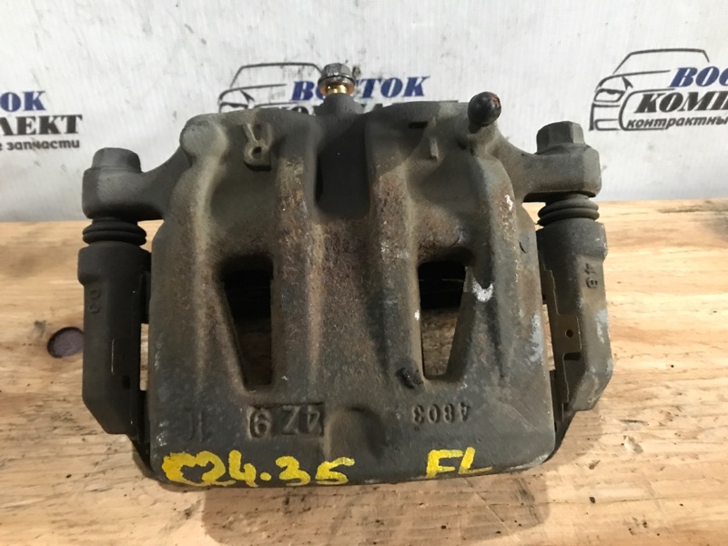 Суппорт Nissan Presage 2005 TU31 QR25DE перед лев