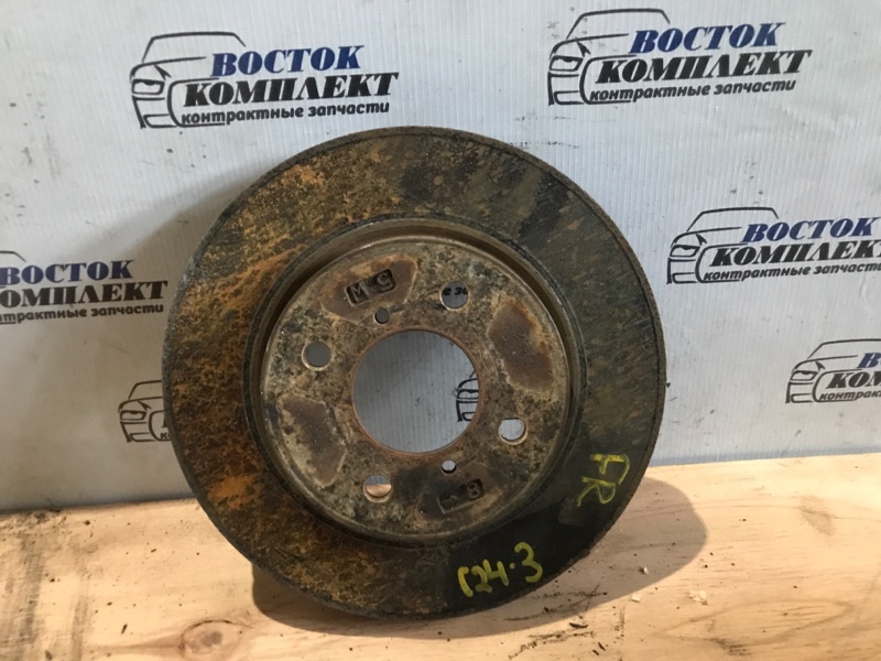 Диск тормозной Suzuki Swift 2008 ZC21S M15A перед прав