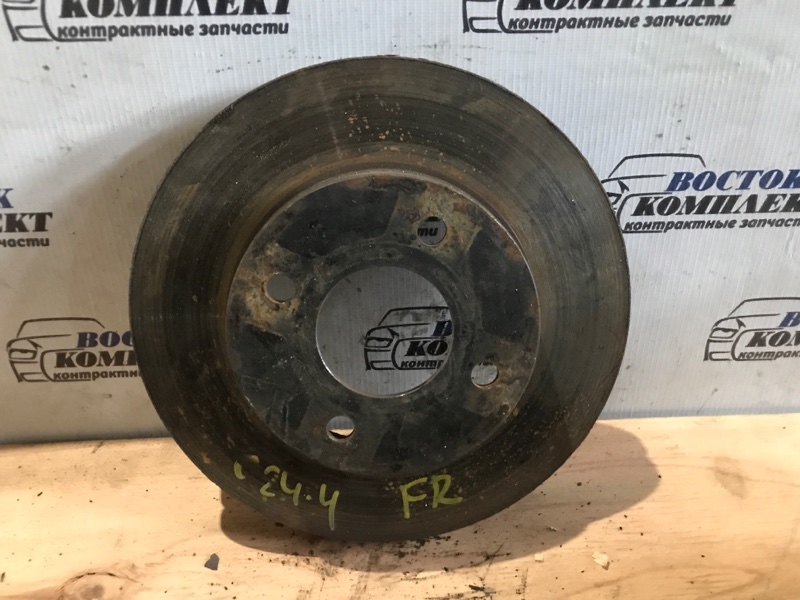 Диск тормозной Nissan Cube 2007 BZ11 CR14DE перед прав