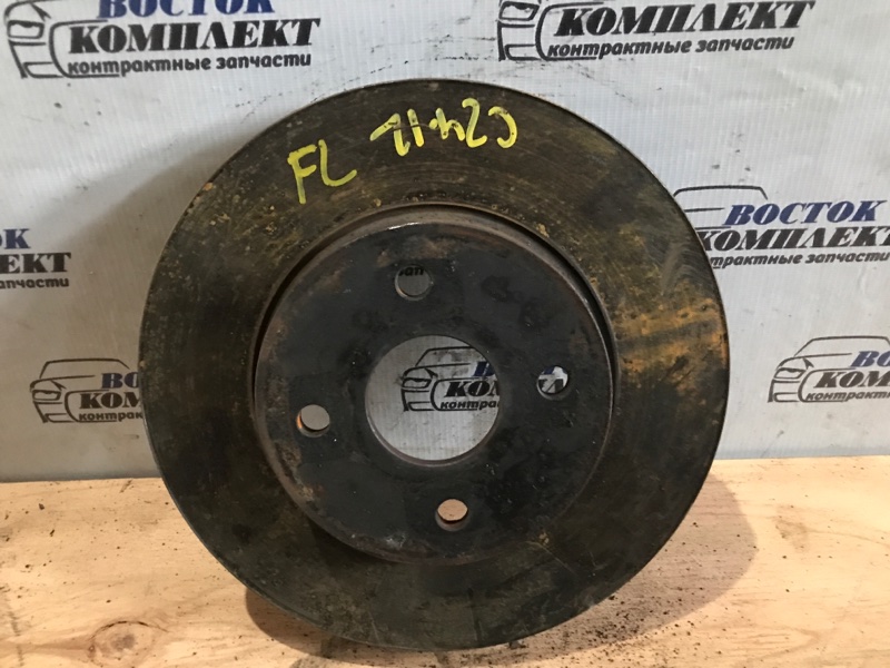 Диск тормозной Mazda Demio 2007 DY3W ZJ-VE перед лев