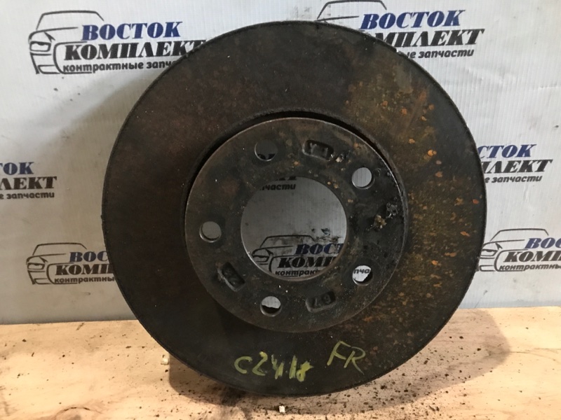 Диск тормозной Mazda Axela 2006 BKEP LF перед прав