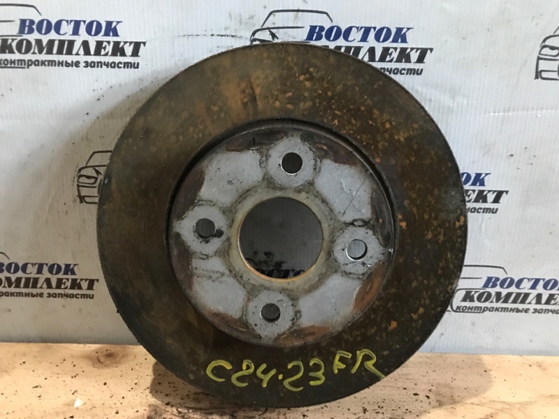 Диск тормозной Mazda Demio 2004 DY3W ZJ-VE перед прав