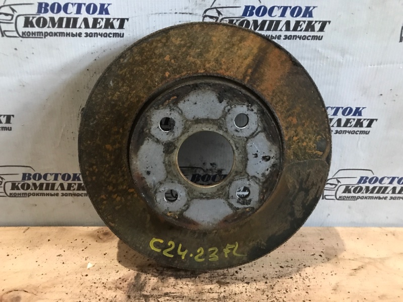 Диск тормозной Mazda Demio 2004 DY3W ZJ-VE перед лев