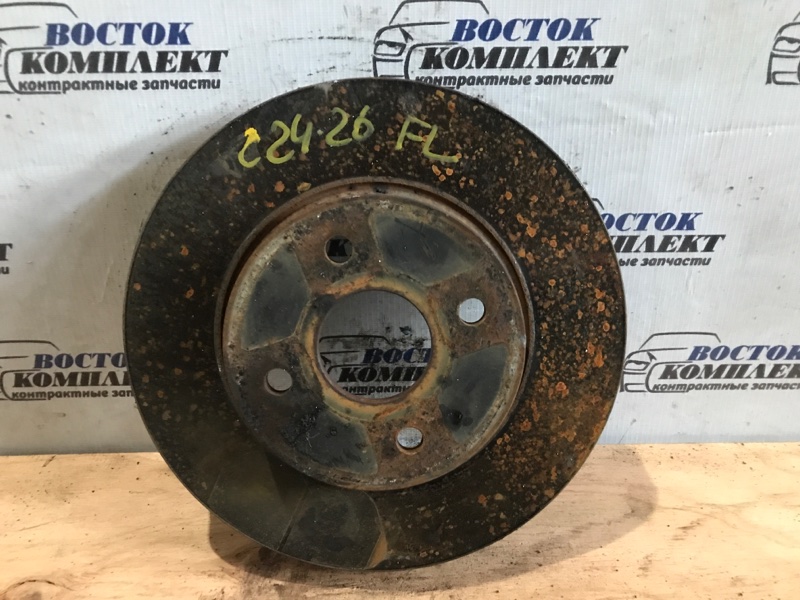 Диск тормозной Mazda Demio 2006 DY3W ZJ-VE перед лев