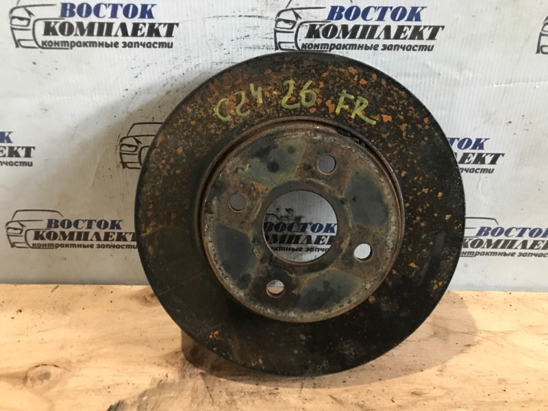 Диск тормозной Mazda Demio 2006 DY3W ZJ-VE перед прав