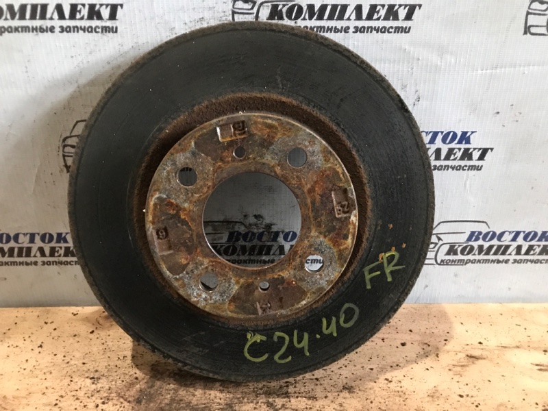 Диск тормозной Mitsubishi Colt 2006 Z21A 4A90 перед прав