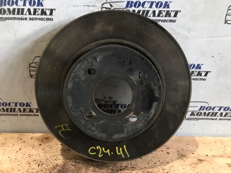 Диск тормозной Nissan Cube 2009 Z12 HR15DE перед лев