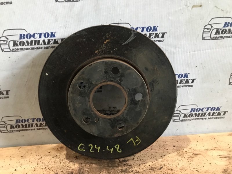 Диск тормозной Toyota Voxy 2004 AZR60G 1AZ-FSE перед лев