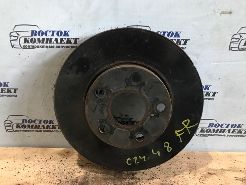 Диск тормозной Toyota Voxy 2004 AZR60G 1AZ-FSE перед прав