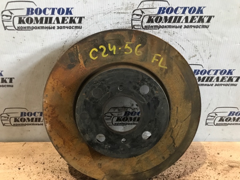 Диск тормозной Toyota Porte 2006 NNP15 1NZ-FE перед лев