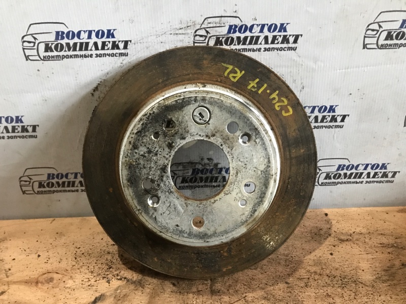 Диск тормозной Honda Stream 2007 RN6 R18A зад лев