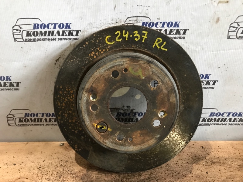 Диск тормозной Honda Edix 2005 BE3 K20A зад лев