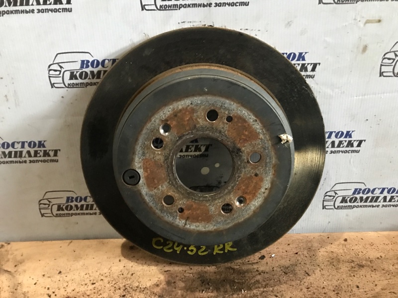 Диск тормозной Honda Odyssey 2007 RB1 K24A зад прав