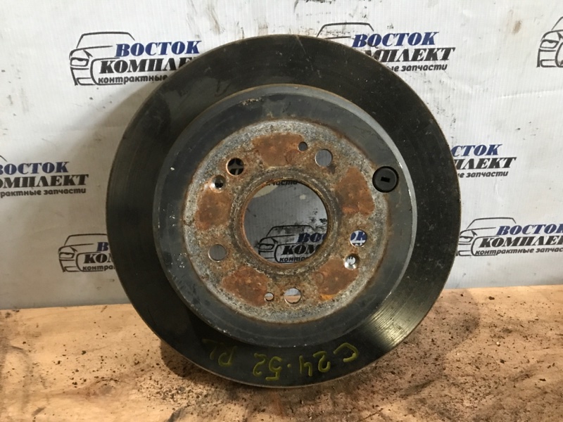 Диск тормозной Honda Odyssey 2007 RB1 K24A зад лев