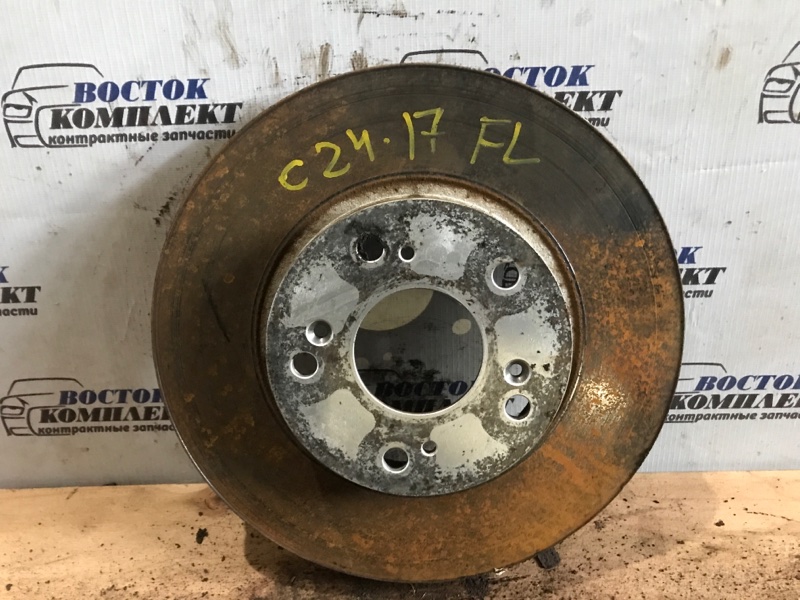 Диск тормозной Honda Stream 2007 RN6 R18A перед лев