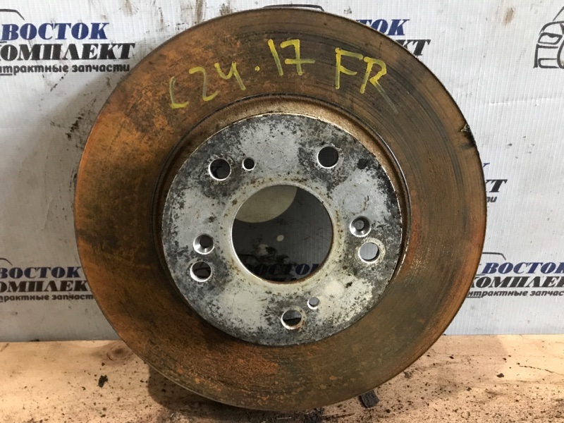 Диск тормозной Honda Stream 2007 RN6 R18A перед прав