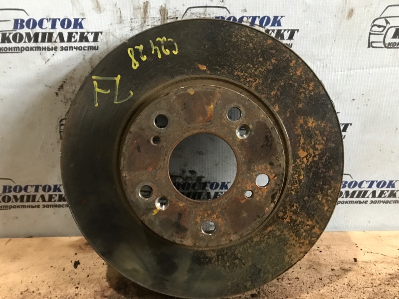 Диск тормозной Honda Edix 2005 BE3 K20A перед лев