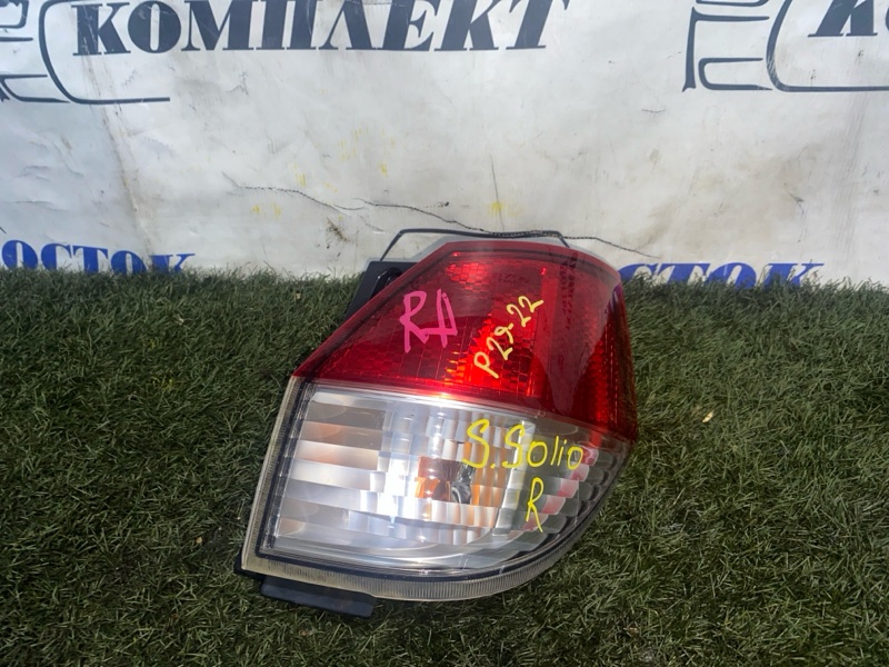 Фонарь стоп-сигнала Suzuki Solio MA15S K12B прав