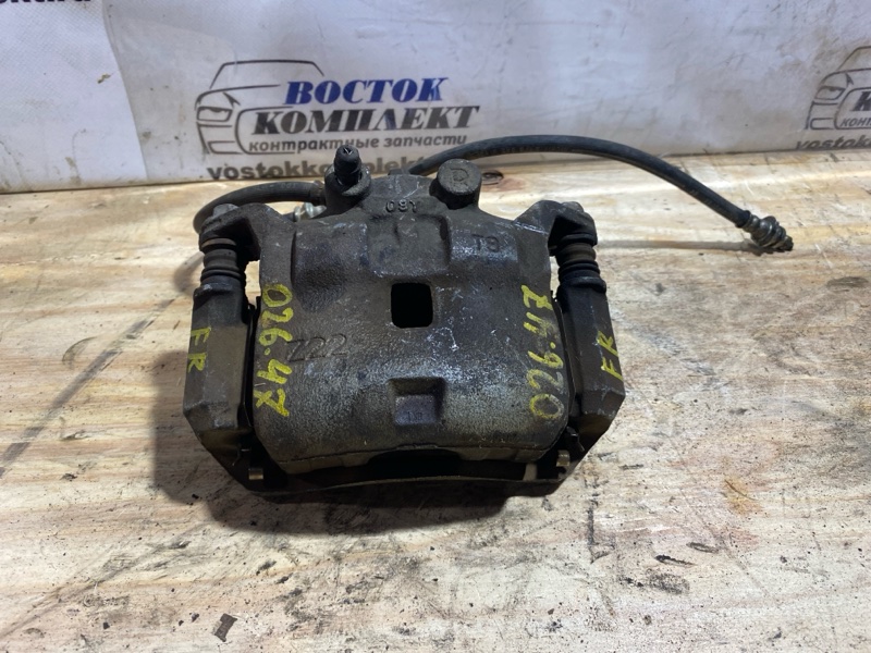 Суппорт Nissan Cube 2010 Z12 HR15DE перед прав