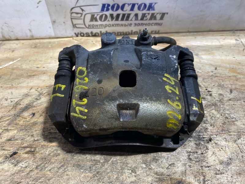 Суппорт Nissan March 2010 K13 HR12DE перед лев