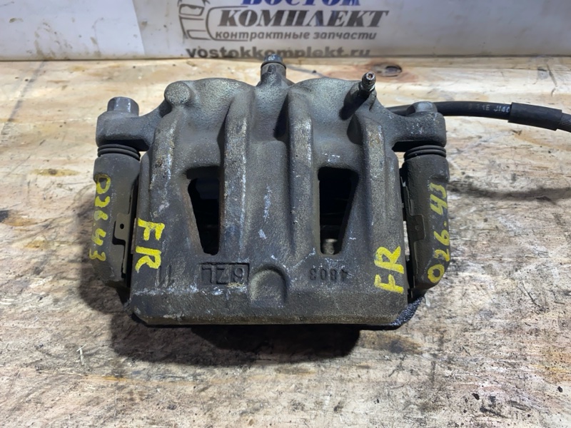 Суппорт Nissan Elgrand 2007 E51 VQ35DE перед прав