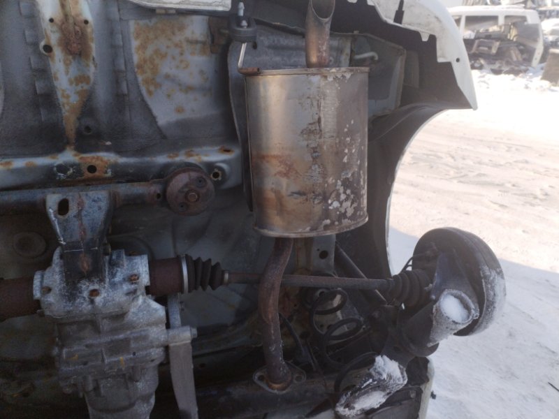 Глушитель Honda Fit 2003 GD2 L13A