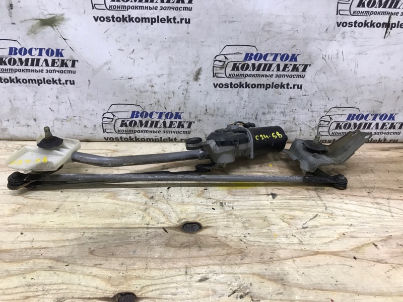 Привод дворников Nissan Cube 2006 BZ11 CR14DE перед