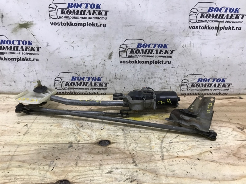 Привод дворников Nissan Cube 2004 BZ11 CR14DE перед