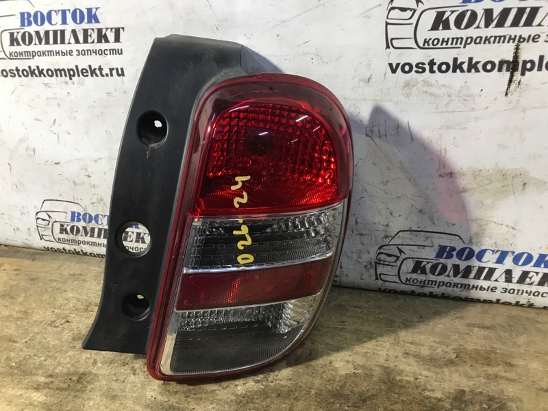Фонарь стоп-сигнала Nissan March 2010 K13 HR12DE прав