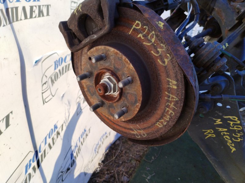 Диск тормозной Mazda Atenza GJ2AW SH-VPTR зад