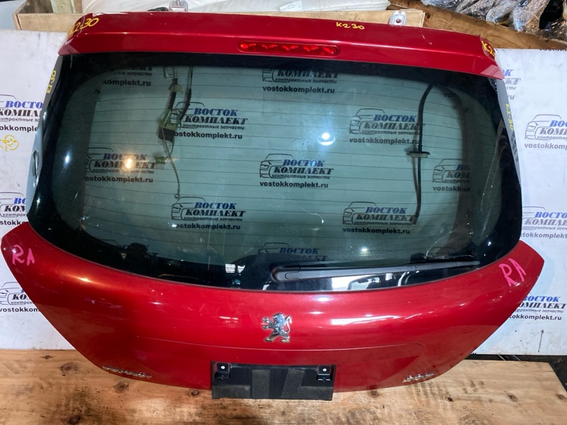 Дверь задняя багажника Peugeot 207 2011 VF3WC5FS9BW008257 EP6C