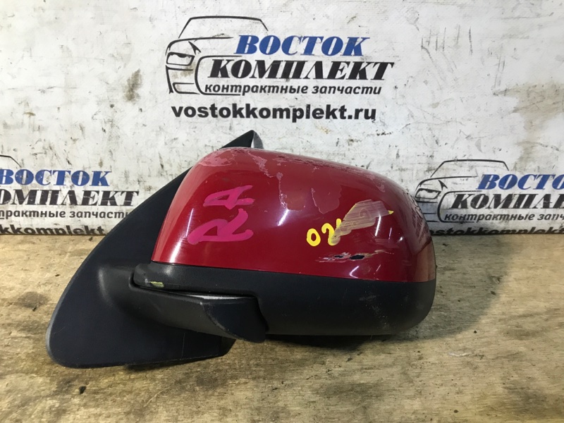 Зеркало боковое Nissan March 2010 K13 HR12DE лев