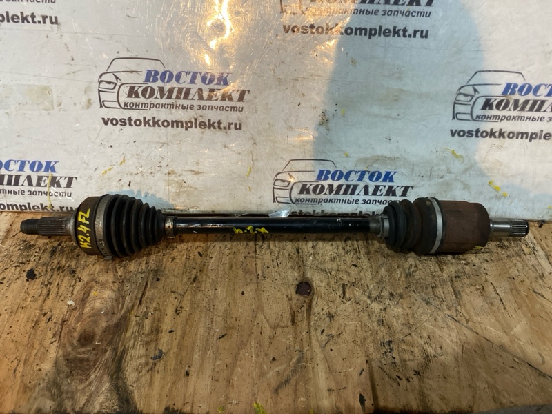 Привод Honda Fit GE6 L13A перед лев