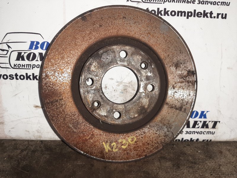 Диск тормозной Peugeot 207 2011 VF3WC5FS9BW008257 EP6C перед