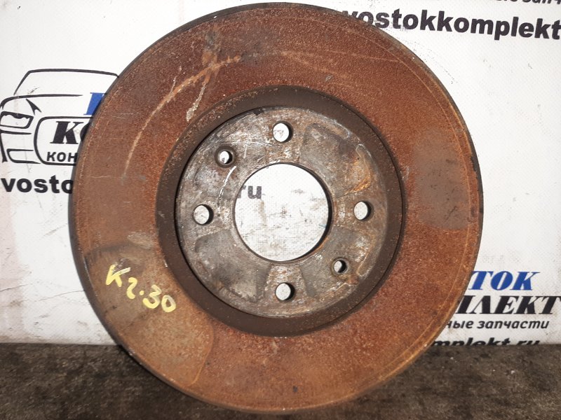 Диск тормозной Peugeot 207 2011 VF3WC5FS9BW008257 EP6C перед