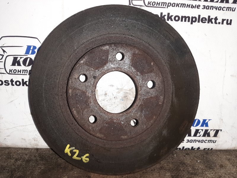 Диск тормозной Nissan Elgrand MNE51 VQ25DE перед