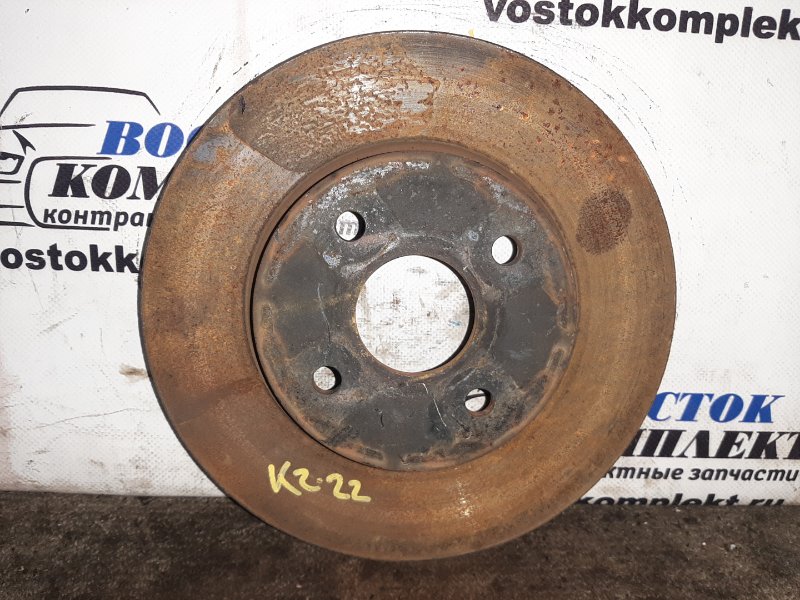 Диск тормозной Mazda Demio 2005 DY5W ZY-VE перед