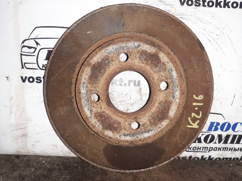 Диск тормозной Nissan Cube Z12 HR15DE перед