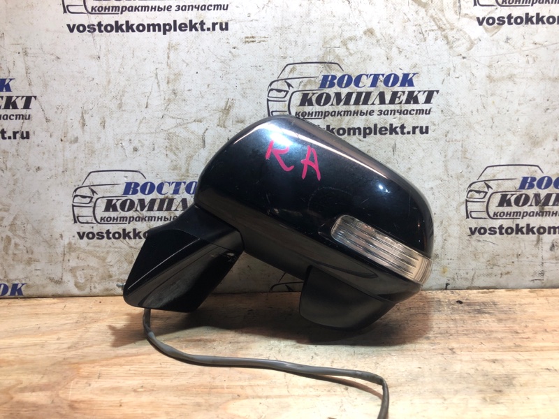 Зеркало боковое Toyota Noah 2009 ZRR70W 3ZR-FE перед лев