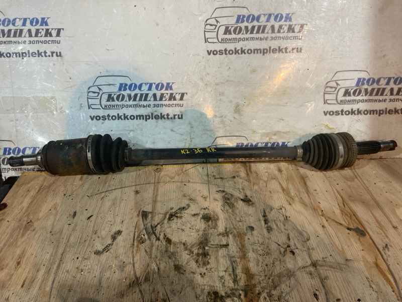 Привод Toyota Vitz 2012 NSP135 1NR-FE зад прав